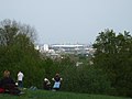 Arsenal FC's Emirates Stadium vista des de Parliament Hill