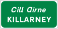 Town and Village Sign (national road)