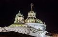 Views of the Domes of La Compañía seen from the Church and Convent of St. Francis.