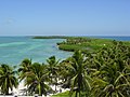 Quintana Roo trópusi tengerpartja délkeleten