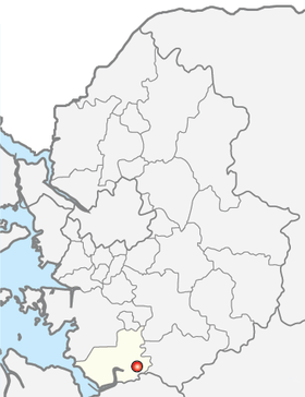 Location of Pyeongtaek