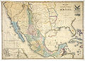 Image 18"Mapa de los Estados Unidos de Méjico by John Distrunell, the 1847 map used during the negotiations of the Treaty of Guadalupe Hidalgo ending the Mexican–American War. (from History of cartography)