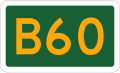 Alphanumeric route marker