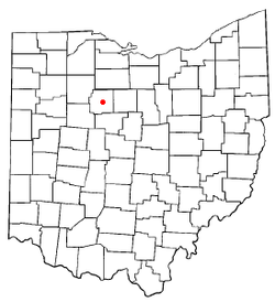 Vị trí trong Quận Wyandot, Ohio