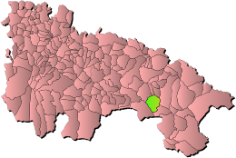 Préjano - Localizazion