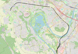 Spoorlijn Aansluiting Neuville - Cergy-Préfecture op de kaart