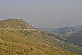 Munții Parâng văzuți de pe Transalpina