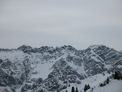 Westlicher Wengenkopf und Nebelhorn-Nordseite