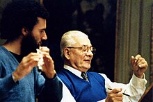 André Jaunet teaching