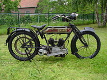 Ariel 700cc-v-twin uit 1915