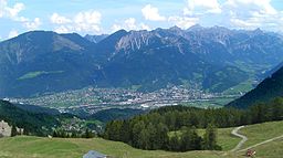 Vy över Bludenz