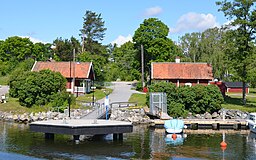 Ångbåtsbryggan i Boo