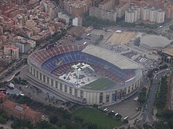 El Camp Nou fue la sede de la final