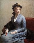 Charlotte Dubourg, (1882) - konstnärens svägerska.