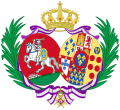 Coat of arms as Princess Czartoryski and Bourbon 1937-1946