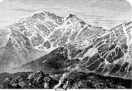 The frosty Caucasus (El Cáucaso helado), por Florence Craufurd (1875).
