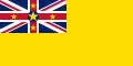 Flag of Niue (in free association with New Zealand)