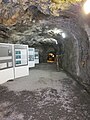 Visierstollen Göschenen beim Bau des Gotthardtunnels 1872