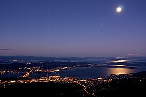 Hobart visto desde kunanyi / Monte Wellington