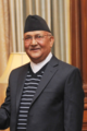 Khadga Prasad Oli geboren op 22 februari 1952