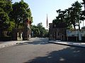 The front gate of Kyushu Institute of Technology (KIT), Tobata ward　/ 九州工業大学正門