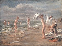 Max Liebermann — Mutilak bainatzen