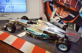 Mercedes F1 W03 (Michael-Schumacher-Ausstellung in Marburg)