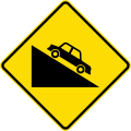 (W14-9.1/PW-27) Steep descent