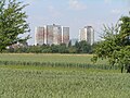 Apartment buildings seen from Harheim