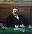 Портрет Джозуэ Кардуччи, итальянского поэта, писателя и литературного критика (1892 г.), автор Витторио Маттео Коркос