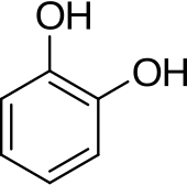 Structuurformule van catechol