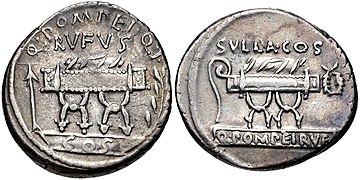 Q. Pompeius Rufus, denarius, 54 BC, RRC 434-2.jpg