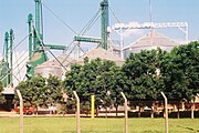 Industria agrícola de soja en Paraguay. La soya es principalmente cultivada en las cuencas del Paraná y Río de La Plata.