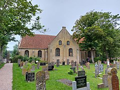 St. Nicolas church (Nicolaas Kerk) in Oost-Vlieland