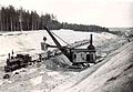 Building the Tartu-Pechory railway in 1930
