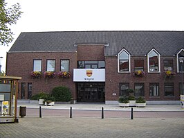 Het gemeentehuis van Wingene