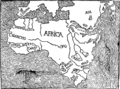 Mapa Afryki z 1508