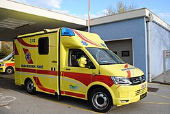 Reševalno vozilo zdravstvenega doma Ajdovščina