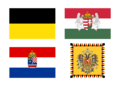 Прапори, які використовувалися в Австро-Угорської імперії (1867-1918)