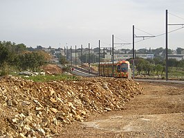 Tram naar Montpellier