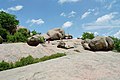 Granite boulders in Missouri