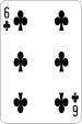 6 of clubs