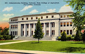 Fort Collins CO - Administration Building, Colorado State College of Agriculture (NBY 430283).jpg