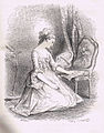 Յուլիան կարդում է Սեն-Պրեի նամակը։ 1840 թվականի գերմանական հրատարակություն