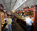 English: The Old Market Hall interiors Suomi: Vanha kauppahalli