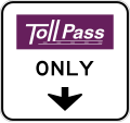 R3-44 Toll road pass only