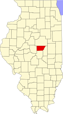 Koartn vo De Witt County innahoib vo Illinois