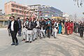 Nepal. Narsingas at a wedding party.