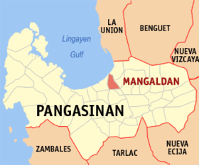 Mapa a pakabirukan ti Mangaldan