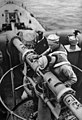 Polish sailors wearing "dixie cups"